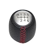 Manopola Cambio Auto Per ALFA Per ROMEO 159 Per BRERA SPIDER 2005 2006 2007 2008-2011 5/6 Velocità In Pelle Auto Gear Shift Konb Ghetta Cambio Pomello Cambio Pomello(R 1 2 3 4 5 6)