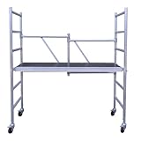 Alumexx ECO-Line Trabattello pieghevole Modulo A – Trabattello mobile – Adatto per uso privato – Classe 2 – Alluminio – Altezza di lavoro 3 m – Produzione olandese – Certificato TÜV