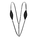 Freebily Mini Bikini Micro Sexy Hot Donna Mare Monokini Perizoma Costume da Bagno Intero Tankini Brasiliana G-String Tanga Piscina Swimwear Nero Taglia Unica