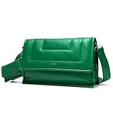 LA FESTIN Borse a tracolla da donna in pelle PU con mini borsa - Borse a tracolla di design di lusso con tracolla regolabile per ragazze (Ape verde)
