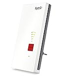 FRITZ!Repeater 2400 Edition International, Ripetitore - Wi-Fi Extender Dual Band Con 1.733 Mbit/s (5 GHz) & 600 Mbit/s (2,4 GHz), Mesh, Access Point, 1x Gigabit LAN, Interfaccia In Italiano
