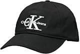 Calvin Klein Cappellino Uomo Monogram Cappellino da Baseball, Nero (Black), Taglia Unica