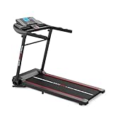 PRIXTON Tapis Roulant Run Fit RF350, Pieghevole, Velocità massima 16 km/h, App mobile, 16 Programmi, 15 Livelli di Inclinazione, Altoparlanti Bluetooth, Distanza, Calorie, Tempo e Frequenza Cardiaca