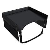 Vassoio Da Viaggio Per Bambini Auto, Tavolino Da Gioco Per Auto, Scrivania Portatile Per Bambini, Con Tracolla Regolabile, Tasca, Elementi Essenziali Per Viaggio Bambino