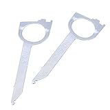 Funien Kit di Chiavi di Installazione per Rimozione Autoradio 20 Pezzi Set di Strumenti per Rimozione Lettore CD Cruscotto Stereo, Viene Fornito con Strumento di Rimozione Audio