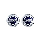 Lancia 21256 Adesivi 3D Ufficiali Logo 21 mm, 2 Pezzi
