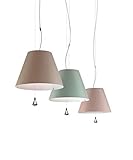 LUCEPLAN COSTANZA SALISCENDI PARALUME ROSSO O PISTACCHIO