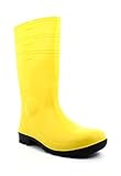 Nora Gorex Stivali antinfortunistici, Unisex - Adulto, SRC, Giallo (Giallo 00110500), 43 EU (9 UK)