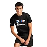 PUMA Maglietta da Uomo con Logo BMW MMS Ess (Confezione da 1) M
