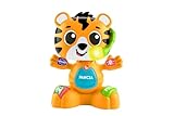 Fisher-Price Animal Band - Carlotta la Tigrotta Prime Scoperte, tigre interattiva per l'apprendimento con 50+ canzoni e suoni, luci multicolore, giocattolo per bambini, 9+ mesi, HYL04