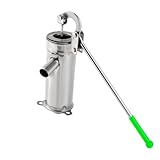 Pompa Acqua Pompa Pozzo Profondo, Pompa Pozzo Manuale in Acciaio Inox Pompa Pozzo Profondo Manuale Pompa Pozzo Profondo Pressa Portatile 32m