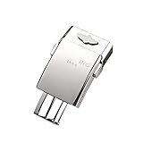 Stainess - Fibbia in acciaio per cinturino Breitling, 20 mm, con chiusura a doppio click, 1884, logo