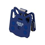 BBB Cycling Campagnolo Pastiglie Freno - DiscStop HP - Miscela Organica - Compatibile con Campagnolo Super Record, Record, EKAR, Chorus, Potenza - Blu - BBS-79
