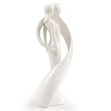 Mopec Statuetta in Porcellana sposi Fusione, Confezione da 1 Pezzo, Bianco, 0.02x6.00x18.00 cm