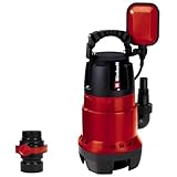 Einhell GC-DP 7835 Pompa acque scure (780 W, portata max 15700 L/h, prevalenza 8 m, immersione max 7 m, corpi estranei fino a 35 mm)