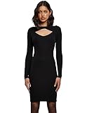Urban Classics Abito da Donna, Nero, XS