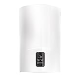 Ariston Lydos Plus - Scaldabagno Elettrico 50 Litri Verticale ‎‎‎45x47x52,8, Boiler Elettrico con ECO EVO I-Memory, Water Plus e Indicatore Docce Disponibili per Maggior Risparmio, Classe Energetica B