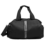 PERLETTI Bagaglio a Mano Ryanair 40 x 20 x 25 cm - Borsa da Viaggio Morbida per Uomo e Donna - Borsone Palestra Unisex con Manici e Tracolla - Borsa Sacca Sportiva Travel Bag Ultra Leggera (Nero)