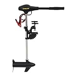 Motore fuoribordo da 12 V, 40 lbs, motore elettrico fuoribordo, potente motore da traina per kayak e barche, fino a 300 kg di spinta