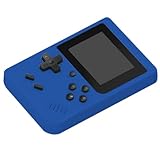 Console di gioco retrò analogica | con 240 giochi classici | Console di gioco portatile | Mini console di gioco | Console di gioco retrò portatile | 12,5 x 8 x 2,3 cm |(Macaron blu)