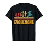 MTB Mountain Bike Uomo Divertente Evoluzione Bici Regalo Maglietta