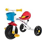 Chicco Triciclo Bambini U-Go 2in1, Triciclo Bimba e Bimbo con Maniglione ad Altezza Regolabile, Max 20 kg, 18 Mesi - 5 Anni, Colore Unisex