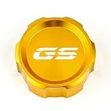 LOTFI R1200GS Coperchio serbatoio liquido freni posteriore Tappo olio adatto for BMW R 1200 1100 1150 GS ADVENTURE R NineT Urban R1200 GSA 2007-2013 (Size : Gold-GS)