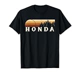 Honda, CA Vintage Evergreen Tramonto anni Ottanta Retro Maglietta