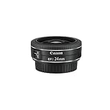 Canon Obiettivo Pancake EF-S 24 mm F/2.8 STM, Nero/Antracite