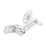 AMONIDA Deragliatore Posteriore Guidacatena Single Speed ​​Tendicatena Leggero Lega di Alluminio per Biciclette Pieghevoli Single Speed