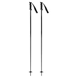 Rossignol, Bastoncini da Sci. Unisex-Adulto, Grigio/Nero, 125cm (50in)