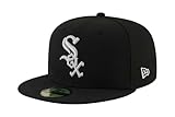 New Era Chicago White Sox MLB AC Performance Black Base 59Fifty Basecap - 7 3/8-59cm (L)