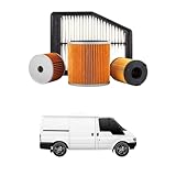 Kit 3 Filtri Tagliando compatibile con FORD Transit Furgonato 2.3 Bi-Fuel 105 kw Benzina/Gasauto (GPL) 2001-2006