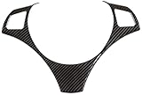 YIWANG In Fibra di Carbonio Stile ABS Cromato Accessori Auto Volante Decorazione Copertura 1Pc Per 1 Serie 3 E82 E87 E90 E92 E93