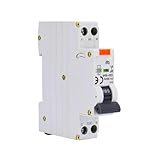 RCBO 1P C 16A 30mA tipo AC, 1 polo, 16 ampere, 30 mA, compatto ed efficiente. Progettato per: protezione elettrica in locali residenziali.