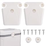 doyandader Intrattenimento per porta frigo - Cerniere per refrigeratore con 6 viti | Accessori Impermeabili Hardware di Montaggio Preciso | Manutenzione Installazione