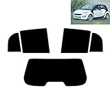 Pellicola Oscurante Vetri Auto Pre-Tagliata per-Smart Forfour 5-Porte 2004-2006 Vetri Posteriori & Lunotto (05% Super Nero)