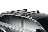 Thule 959220 Wingbar Edge Fixpoint/Flushrail, Nero. S/M, 2 Pezzi