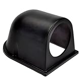 LKRXW 52mm Supporto per Strumentazione Auto Copriferro Strumenti a Foro Singolo Portacialde Calibro Cruscotto Porta Manometro Coppetta Portastrumenti Pod Misuratore