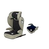 NANIA Bogota 2 in 1 Seggiolino auto isofix i-Size, Gruppo 2/3 100-150 cm, da 4 a 12 anni, da 15 a 36 kg -seggiolino auto con protezione laterale - Poggiatesta a 9 Livelli- Fissaggio Isofix o cintura