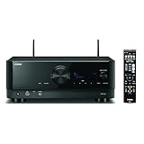 Yamaha Rx-V4A Sintoamplificatore Av - Con 5.2 Canali, Surround, Funzioni Specifiche Per Il Gaming E Sistemi Di Controllo Vocale, Versatile, Nero, Bluetooth, Wi-Fi
