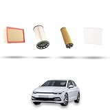 Kit tagliando 4 filtri compatibile con Vw Golf VIII 2.0 TDI 4motion 147Kw dal 2020