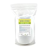 EKO Acido Citrico 500g - Ammorbidente - Brillantante - Anticalcare Senza profumo