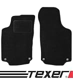 TEXER Tappetini in tessuto, adatti per Opel Tigra II Twin Top anno di costruzione 2004-2009, antracite