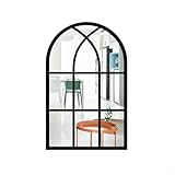 Adesivo da parete, tridimensionale, imitazione dell'arco Win-dow, in legno, acrilico, autoadesivo (F)