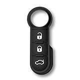 Gommino di Ricambio per Chiave Auto Pad Tre Tasti Pulsanti Telecomando Compatibile con Fiat 500 Panda Punto Bravo Ypsilon Delta Musa Lancia