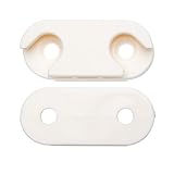 VDE Industries Cerniera di ricambio moderna in ABS non finita, compatibile con IKEA HEMNES Part #110364 (confezione da 2)