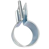 VHEUHZ Fascetta di scarico 124-950, terminale di scarico compatibile con Fiat 500 Punto Panda scarico anteriore catalizzatore supporto fascetta 51816520