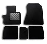 Tappetini per Toyota IQ dal 2008- su Misura, Antiscivolo, battitacco in Gomma Rinforzato, velcro perimetrale