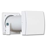 QUANTUM NEXT di Aerauliqa - Unità di VMC decentralizzata a flusso alternato, con recupero di calore, super silenziosa, con telecomando multifunzione, diam.158 - cod.003015